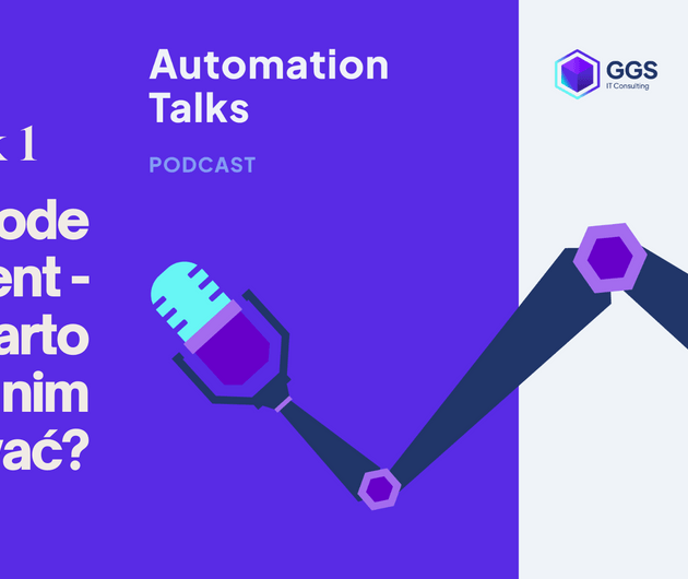 Low Code development - dlaczego warto się nim zainteresować? - Automation Talks #1